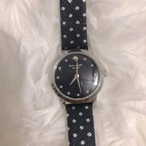 Kate Spade water resistant leather watch